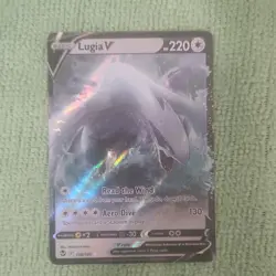 Lugia V 138/195 Swsh12 Silver Tempest EN Holo Pokemon TCG Card - Image 1