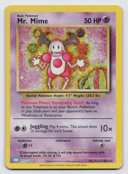 Mr. Mime Holofoil Classic Collection Trading Card Game Classic 013/034 NM - Image 1
