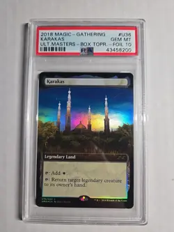 MTG 2018 ULTIMATE MASTERS | BOX TOPPER FOIL PSA 10 - Image 1