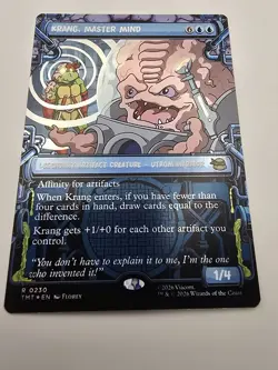 Krang, Master Mind (Showcase) Teenage Mutant Ninja Turtles Foil - Image 1