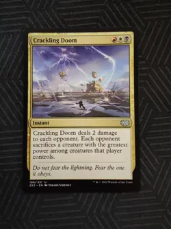 mtg crackling doom double masters 2022 - Image 1
