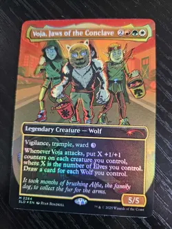 Voja, Jaws of the Conclave (Rainbow Foil) Secret Lair Drop Foil - Image 1