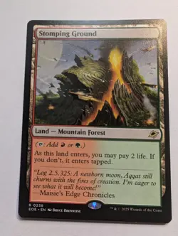 Stomping Ground [Edge of Eternities] NM Pack Fresh - Image 1