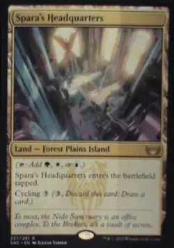 Spara's Headquarters - Streets of New Capenna: #257, MTG Lp C287 - Image 1