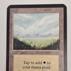 Magic The Gathering Alpha Plains (No Trees-A) Near Mint UnPlayed. - Image 1