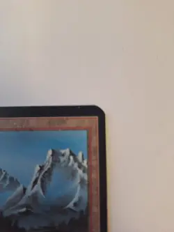 Magic The Gathering Alpha Mountain (Blue Sky-B). Near Mint, Unplayed - Image 3