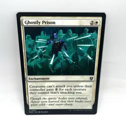Ghostly Prison Commander: Murders at Karlov Manor MTG Magic The Gathering - Image 1
