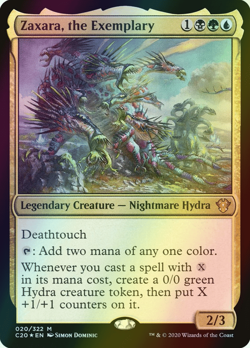 MTG Zaxara, the Exemplary Foil ** Commander 2020 ** English (NM) - Image 1