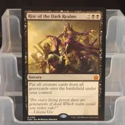 Magic: The Gathering Rise of the Dark Realms Mythic Black Sorcery Foundations 0… - Image 1