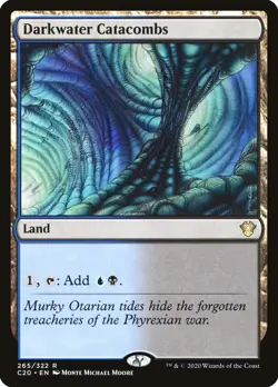 MTG Darkwater Catacombs ** Commander 2020 ** English (NM) - Image 1