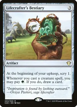 MTG Lifecrafter's Bestiary ** Commander 2020 ** English (NM) - Image 1