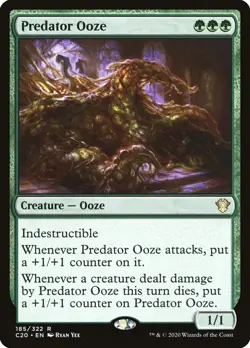 MTG Predator Ooze ** Commander 2020 ** English (NM) - Image 1