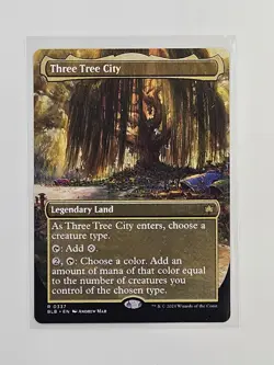 Three Tree City (Borderless) (0337) Bloomburrow Regular - Image 1