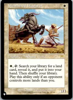 Weathered Wayfarer The List Reprints NM Normal - Image 1