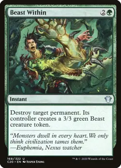 MTG Beast Within ** Commander 2020 ** English (NM) - Image 1