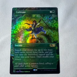 Cultivate (Alternate Art) Core Set 2021 Foil - Image 1