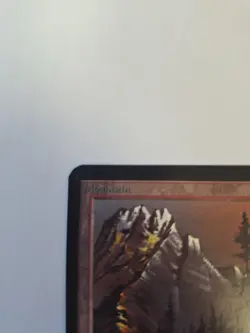 Magic The Gathering Alpha Mountain (Brown Sky-A). Near Mint Unplayed. - Image 2