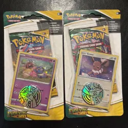 Pokemon TCG Sword & Shield Evolving Skies Checklane Blister Packs (2) New/Sealed - Image 1