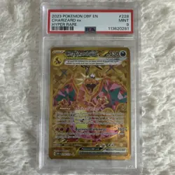 Pokemon TCG SV03 Obsidian Flames Charizard ex Hyper Rare Holo #228 PSA 9 - Image 1