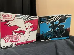 Pokemon Black Bolt and White Flare Elite Trainer Box ETB Set of 2 New - Image 1