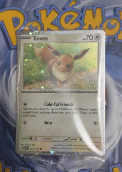 Eevee [ Holiday Calendar] SEALED promo #133 Pokemon Scarlet & Violet 151 - Image 1