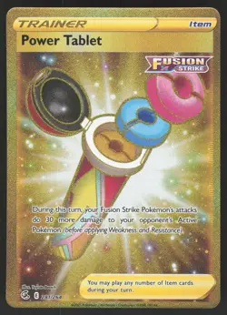 Power Tablet 281/264 Secret Rare Pokemon TCG Fusion Strike NM - Image 1