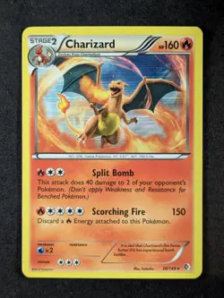 2012 Pokemon CHARIZARD #20/149 Boundaries Crossed Unlimited Holo Rare English - Image 1