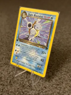 🔥 Dark Blastoise 20/82 | 1st Edition Non-Holo Rare NM/M | Pokemon Team Rocket - Image 3