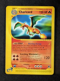 2002 Pokemon CHARIZARD #40/165 Expedition Unlimited Rare Fire English - Image 1
