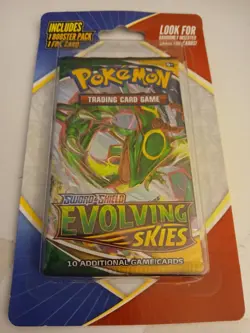 SEALED Pokemon Evolving Skies Booster Pack - Image 2
