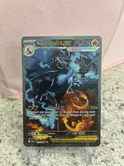 Mega Charizard X ex 125/094 SIR ME02: Phantasmal Flames English Pokemon TCG - Image 1