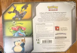 Pokemon Sun & Moon Tag Team Tin Eevee & Snorlax Factory Sealed Brand New - Image 3