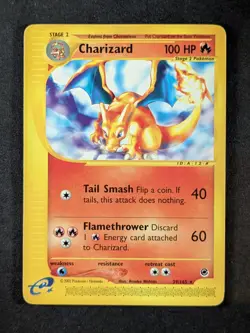 2002 Pokemon CHARIZARD #39/165 Expedition Unlimited Rare Fire English - Image 1