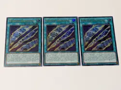 3x Emblema Salvation Ultra Rare Yugioh! Mega tins 2025 - Image 1