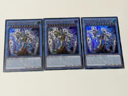 3x Drytron Meteonis DA Draconids Ultra Rare Yugioh! Mega tins 2025 - Image 1