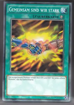 YU-GI-OH Gemeinsam sind wir Stark Common OP02-DE023 - Image 1