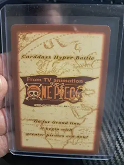 BANDAI One Piece Hyper Battle S34 ZORO HOLO FOIL SCARCE EARLY CARD - Image 2