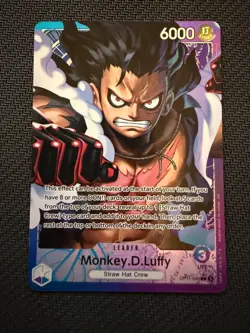 Monkey.D.Luffy (Alt Art) OP11-040 English A Fist Divine Speed - One Piece - NM - Image 1