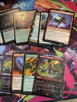 Lot of Rares/Mythic/Borderless cards from Teenage Mutant Ninja Turtles MTG Set - Image 2