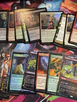 Lot of Rares/Mythic/Borderless cards from Teenage Mutant Ninja Turtles MTG Set - Image 4