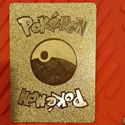 Pokemon Flareon V Gold Metal Full Art Foil Single Strike Card 210 HP Flame - Image 2