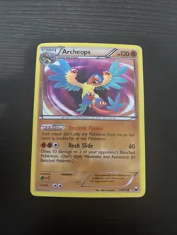 Pokemon TCG Shiny Archeops Card 110/108 Secret Rare, Dark Explorers - Image 2