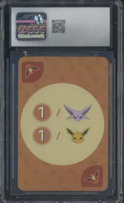 2019 Pokemon Korean Playing Cards Point Salad Eevee Edition Flareon CGC 10 #1 - Image 2