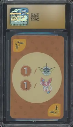 2019 Pokemon KOR Playing Cards Point Salad Eevee Edition Jolteon CGC 10 PRISTINE - Image 2