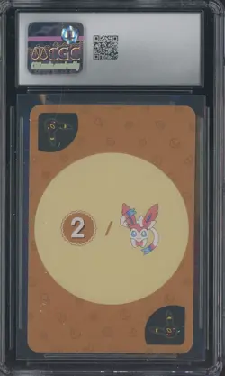2019 Pokemon Korean Playing Cards Point Salad Eevee Edition Umbreon CGC 8.5 - Image 2