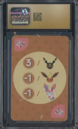 2019 Pokemon KOR Playing Cards Point Salad Eevee Edition Sylveon CGC 10 PRISTINE - Image 2