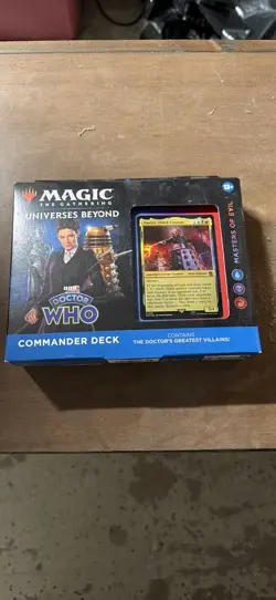 Magic: The Gathering Doctor Who Commander Deck Masters of Evil Davros 100 Cards - Image 1