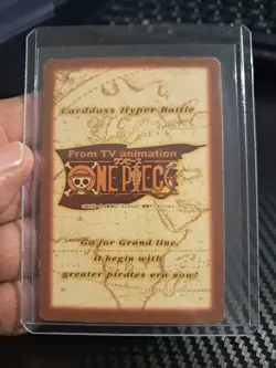 BANDAI One Piece Hyper Battle S29 SANJI HOLO FOIL SCARCE EARLY CARD VINTAGE - Image 2