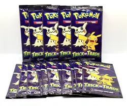 16 Packs Pokemon TCG Trick or Trade Booster Packs 2023 Halloween Card Lot Bundle 820650852572 - Image 1