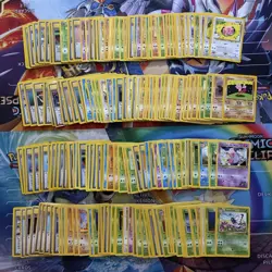 Vintage Pokemon Card Lot WOTC Sets Era Fire 180+ - Image 1